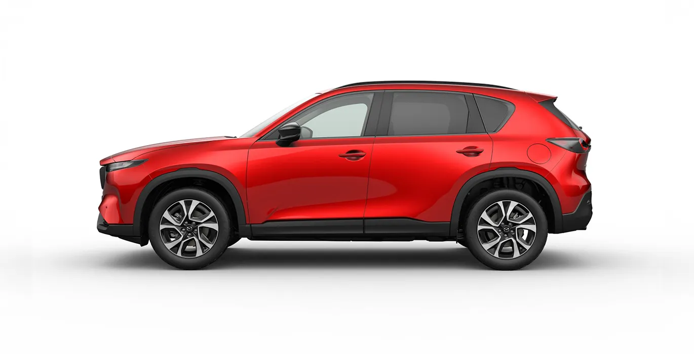 Mazda CX-5 2.5 Sky MHEV 141CV AT FWD Exclusive-Line RD 3 Mazda CX 5 2.5 Sky MHEV 141CV AT FWD Exclusive Line RED lateral | Total Renting